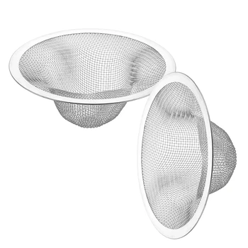 

2 PCS Stainless Steel Sink Strainer 4.3inch Diameter,Kitchen Sink Strainer,Fits Most Kitchen Sink,Bathroom,Shower Drains