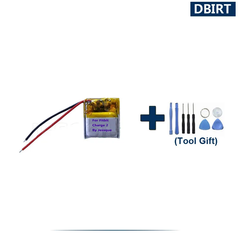 Tools Gift + 80mAh Battery For FITBIT Charge 2 Sport Watch Accumulator AKKU | Электроника