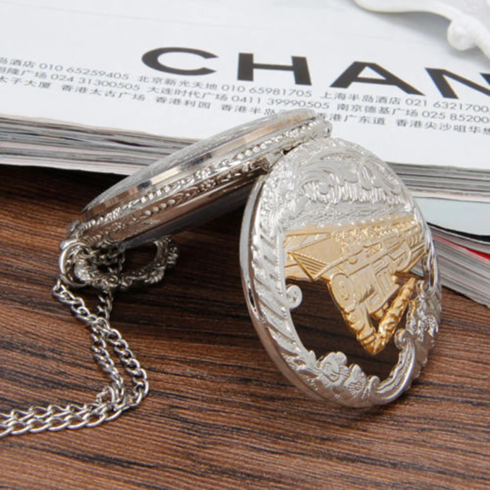 Montre De Poche Vintage Steampunk - Ancre Marine - Gousset Et Chaîne - Unisexe