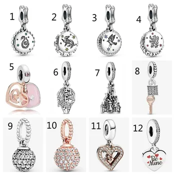 

Original 925 Sterling Silver Valentine's Day Charm Fits Pandora Bracelet Jewelry Gift