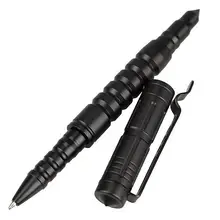 Stylo tactique personnel de défense en aluminium d'aviation B8, stylo d'auto défense antidérapant noir, nouveau cadeau