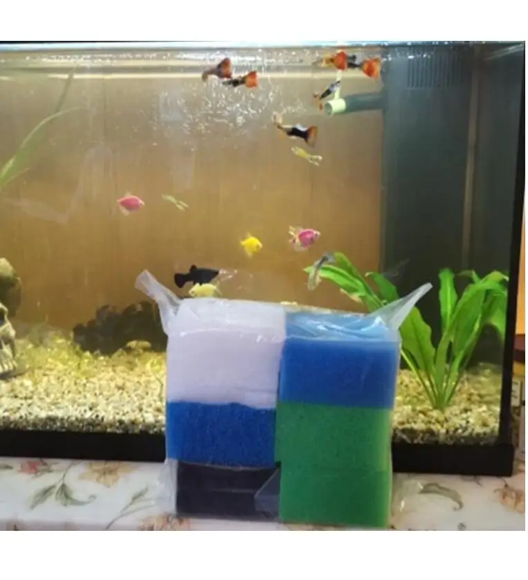 Pack of 12PCS Compatible Nitrate Removal Sponge Aquarium Filter for Juwel Compact / Bioflow 3.0|Инструменты для чистки| |