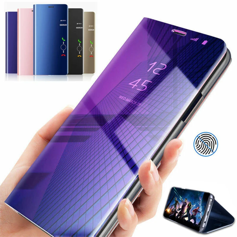 Прозрачный умный зеркальный флип-чехол для Oppo Reno серии OPPO Realme3 Pro защитный