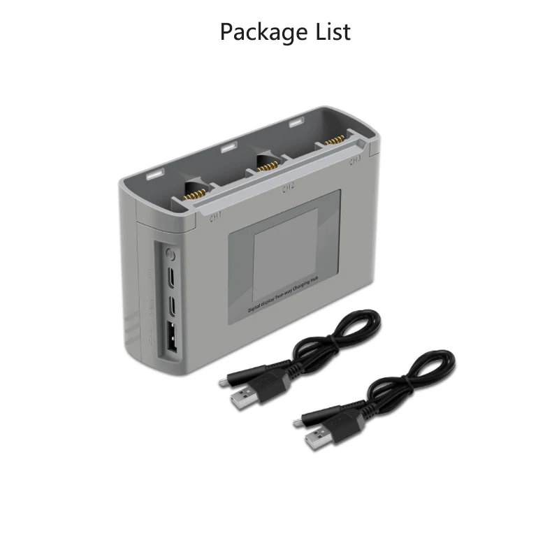 Bateria de Carregamento Hub em Dois Hub para Dji Mavic Mini Drone Inteligente Sentidos Carregamento Acessórios 2 - se - Image 2