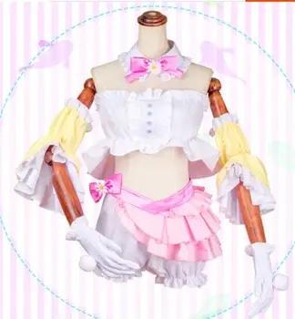 

Vocaloid Hatsune Miku Rabbit Ear Tube Tops Underwear Uniform Outfit Anime Cosplay Costumes