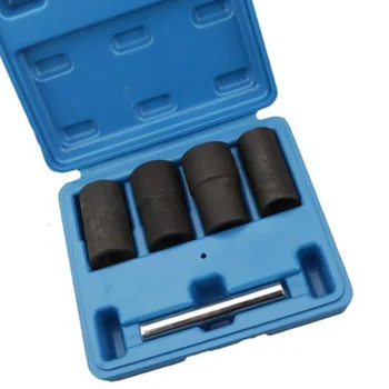 

Socket Screw Extractor Remover Straight Rod Damaged nuts Set Black 5Pcs