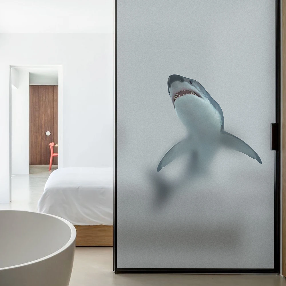 45X100Cm Frosted Window Film Sticker Pattern Multi-Selection Living Room Bathroom Glass Decoration Home | Дом и сад