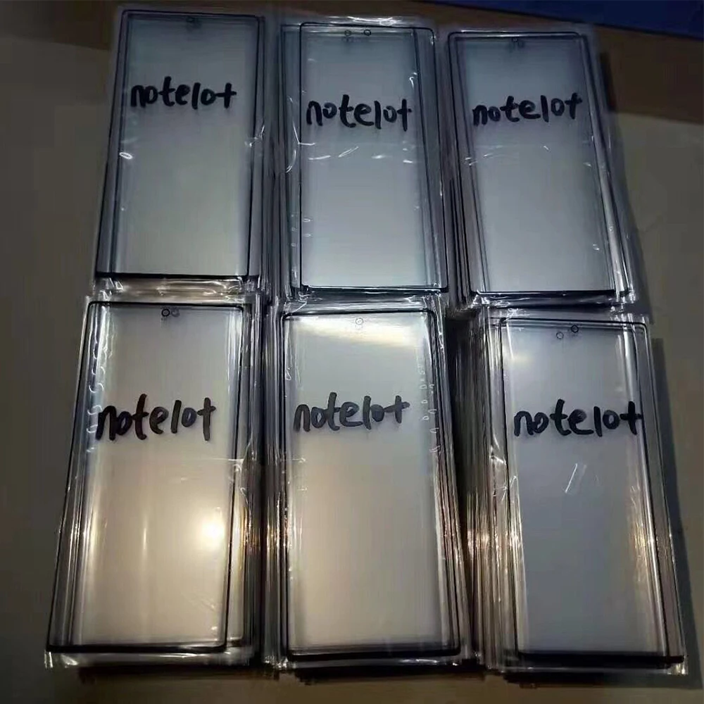 Черная Замена для Samsung Galaxy Note 10 Pro Plus сенсорный экран переднее внешнее стекло