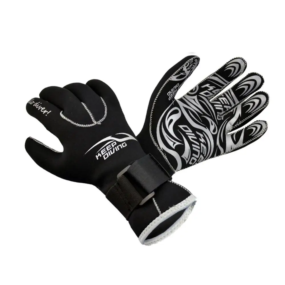 

3MM Neoprene Scuba Dive Gloves Swim Gloves Snorkeling Equipment Anti Scratch Keep Warm Wetsuit Material Winter Swim Spearfishing