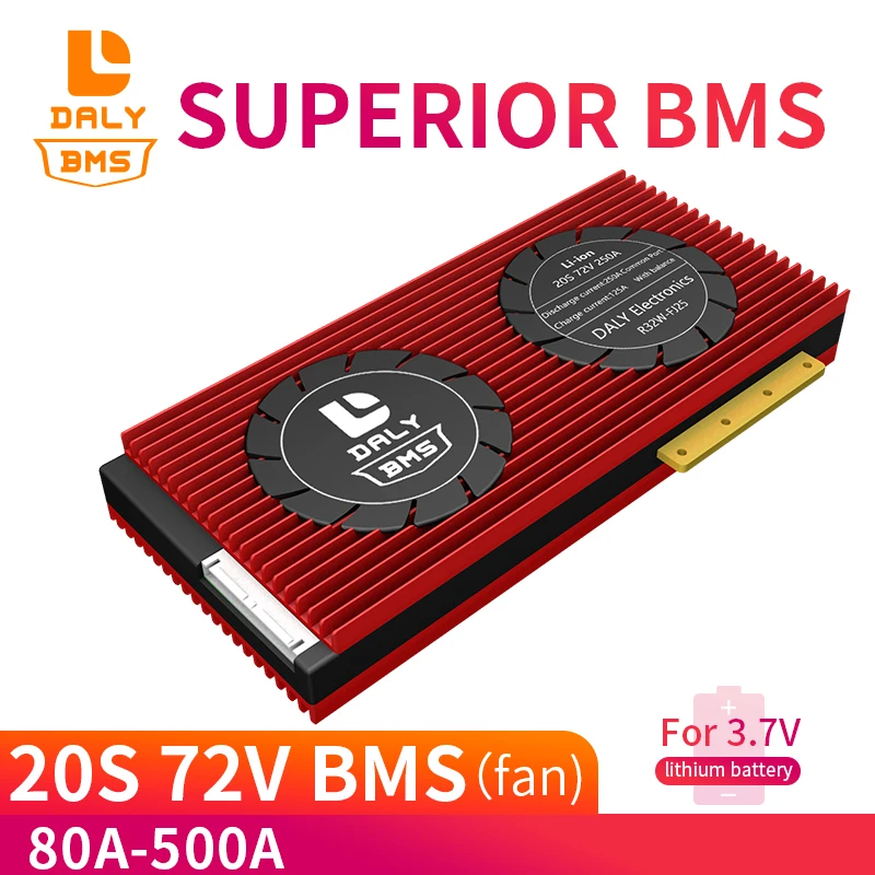 129 20S 72V li Ion BMS 80A 100A 120A 150A 200A до 500A высокая сила тока для 18650 _ инвертора солнечной