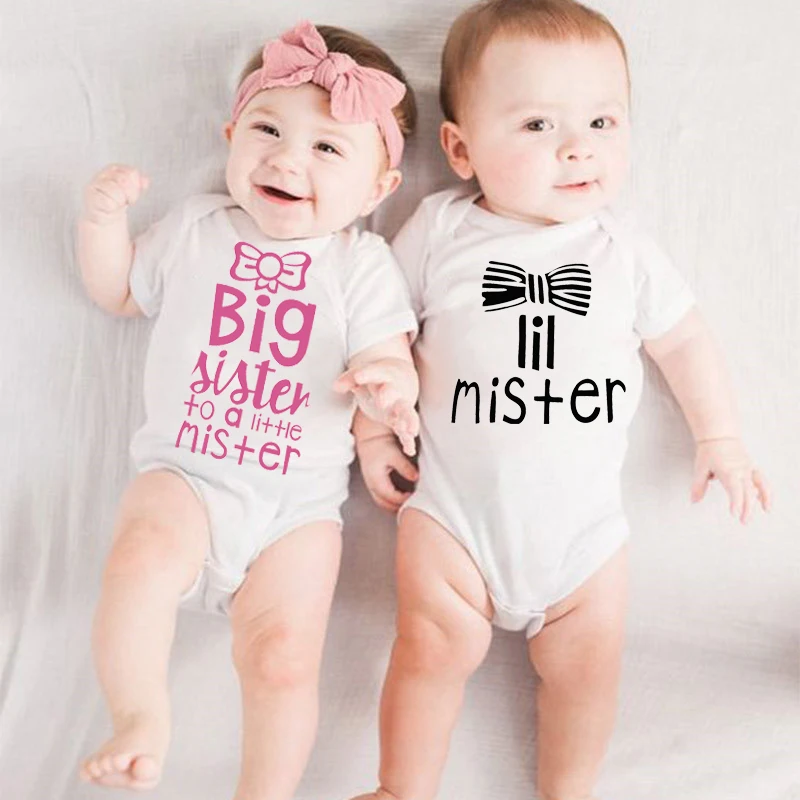 Big Sister (старшая сестра) и маленький мистер фоны для фотосъемки новорожденных