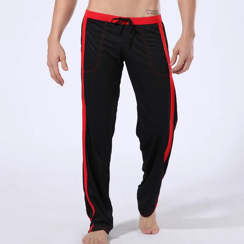 

Outdoor Quick-drying Men's Trousers Cycling Fitness Sports Pants Breathable Loose Hiking Pant Male Casual Patchwork Sweatpants