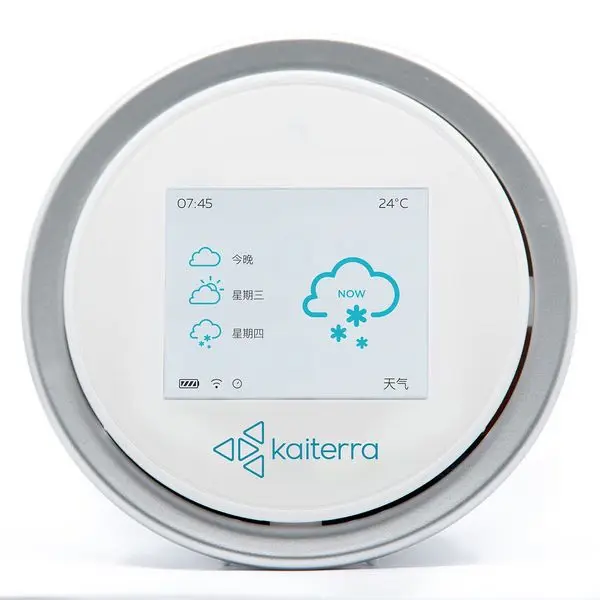 

Smart Air Quality Monitor, Laser Egg 2, Highly Sensitive, Mobile App, Palm-Sized Solution Monitoring, Kaiterra Air Pollution
