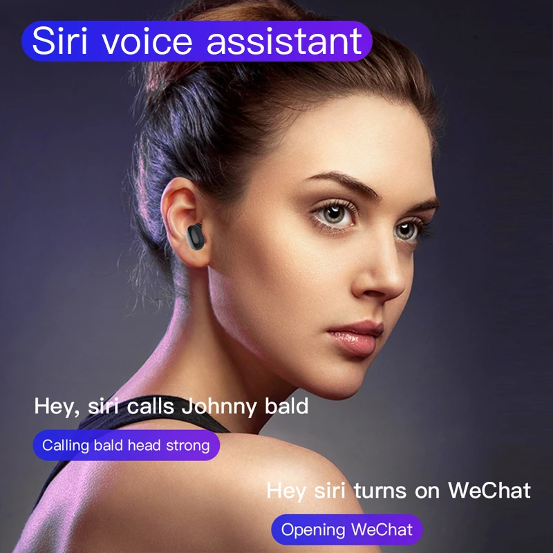 TWS наушники беспроводные наушники Bluetooth наушники стерео гарнитура наушники для телефона с зарядным устройством Bluetooth наушники