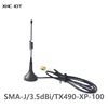 490MHz High-Quality Sucker Antenna SMA-J Interface Impedance 3.5dBi Gain 50 Ohm Less Than 1.5 SWR XHCIOT TX490-XPL-100