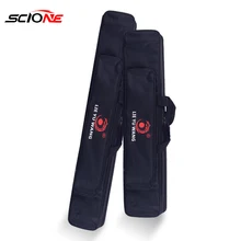 Портативный однослойный 2 слоя Рыболовная Сумка холщовая водонепроницаемая катушка спиннинга приманка для переноски рюкзак для хранения удочек XA160G