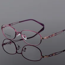 Модная рамка для очков классическая круглая Женская металлическая оправа оптические очки прозрачные компьютерные овальные очки Рамка для чтения NX