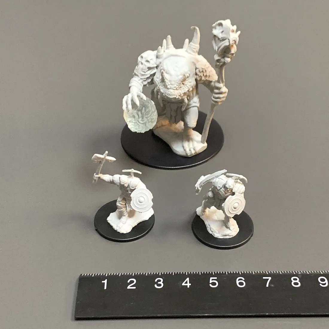 3 шт. зеленый сланцевый хаос Frogman Mage &amp Earth Genasi мужской истребитель воины нолзур