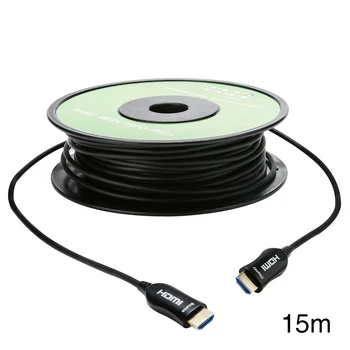 

Video Electric 4K 60Hz Signal Conversion Computer Projector 18Gbps Transmission Flexible HDMI Fiber Optic Cable Ultra Thin