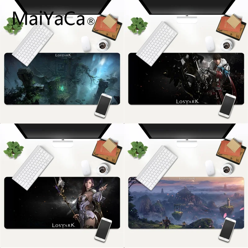 

MaiYaCa Beautiful Anime Lost Ark Office Mice Gamer Soft Mouse Pad Gaming Mouse Mat xl xxl 800x300mm for Lol world of warcraft