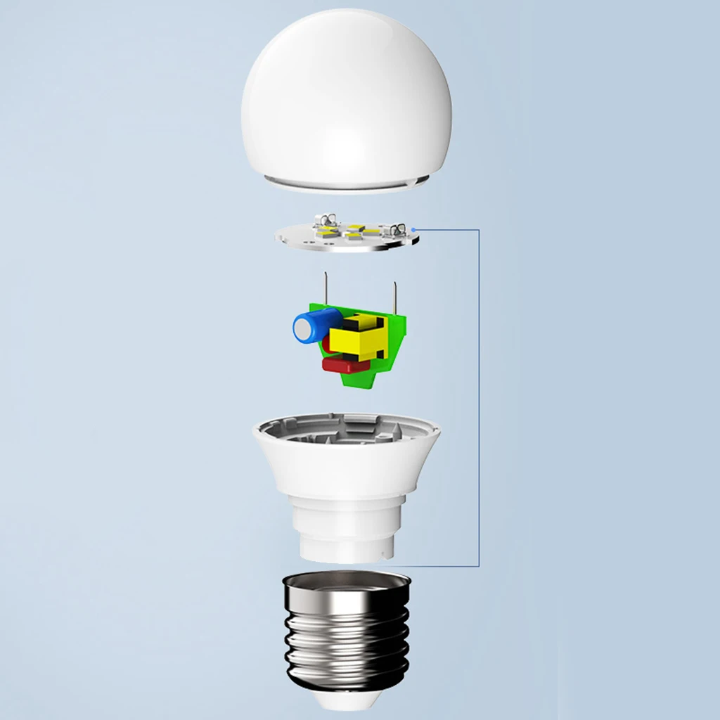 OPPLE E27 LED Globe Lamp Light Bulb 3W 5W 220V-240V Energy-saving 5W - 6500K