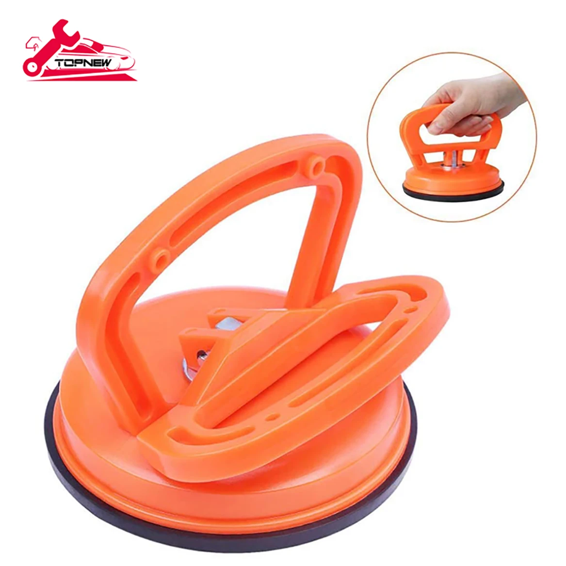 

Vacuum Suction Cup Glass Lifter, Suction Handle Car Auto Suction Cup Dent Puller Handle Lifter Dent Removal Tools Vacuum Lifter