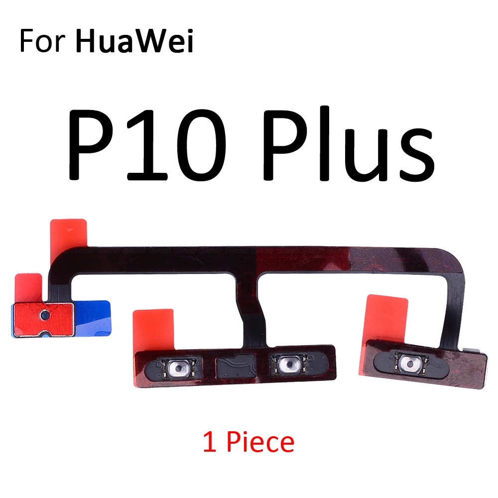 Новая кнопка включения и выключения питания переключатель громкости клавиша управления гибкий кабель лента для HuaWei P30 P20 Pro P10 P9 Plus Mini P8 Lite - Цвет: For P10 Plus