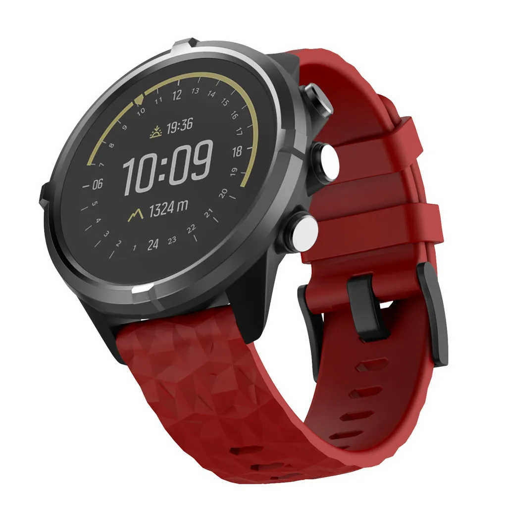 Спортивный силиконовый браслет наручные часы ремешок для Suunto 9/9 Baro медные часы# BO