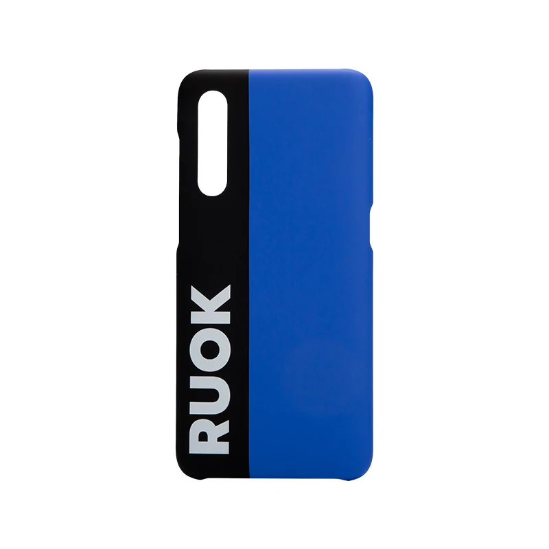 RUOK Blue Чехол для Xiaomi mi 9 ARE U OK PC мобильный чехол для телефона mi 9 AUOK защитный корпус ультра-тонкий противоударный чехол для мобильного телефона - Цвет: RUOK Blue