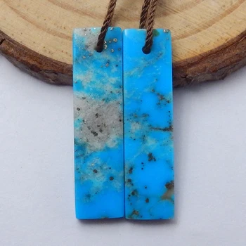 

Fashion jewelry,Unique Nugget Turquoise Earrings,Semi-precious stones, Jewelry Earrings accessories,28x7x3mm,2.6g