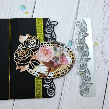 

Eastshape 1Pc Wave Border Frame Metal Cutting Dies Scrapbooking for Card Making Album Decorative Embossing Stencil 2019 New