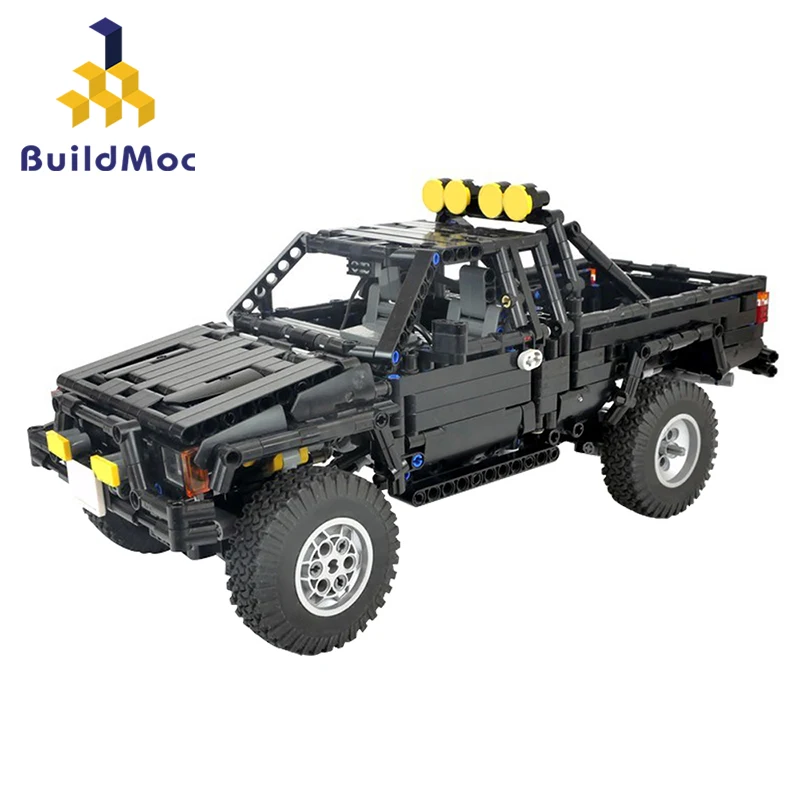 Buildmoc технический автопикап грузовик SR5 xtra Suv snelпитан Kampioen Назад в будущее