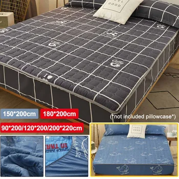 

Bed Covers Bedspread 30cm Height Comfortable Soft Breathable fitted sheet 150*200/1800*200cm Coffee/Whale Pattern 5 Sizes