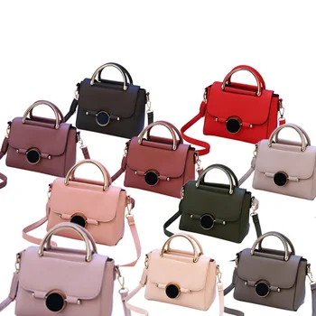 

Women Pu Leather Handbag Flap Bags Crossbody Shoulder Messenger Bag Female Top-Handle Women Fashion Small Bags Female Satchel