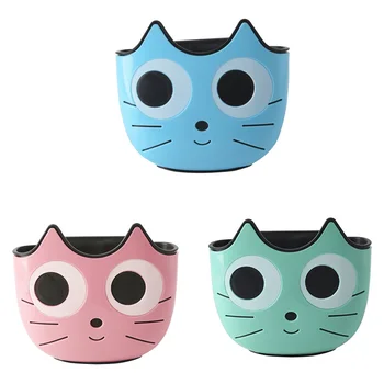 

3 Pcs Cute Cat Kitchen Drain Basket Rack Bathroom Rack Storage Kitchen Shelf Storage Kitchen Shelf Sink Kitchen Tools Accessorie
