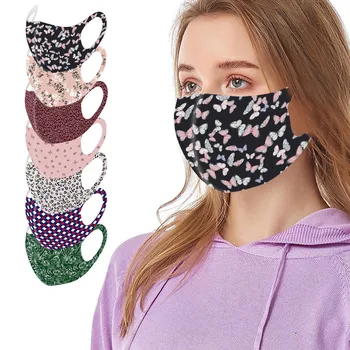

10PCS Reusable Colorful Fabric Face Turban Stylish Fashionable Neutral Washable Mask face shield Masque Face Mask Cloth