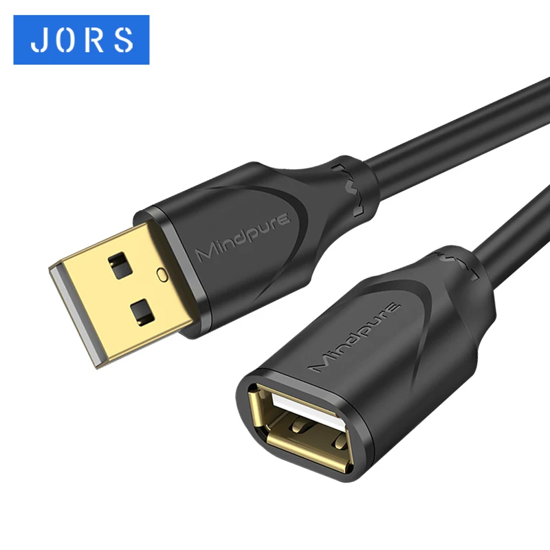 JORS USB Extension Cable 2.0 480Mbps male to female For Keyboard Mouse Xbox One Laptop Phone Tv Game Console SSD PS4 | Электроника