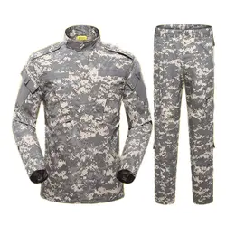 Одежда форменная военная АКС армейский милитари, спецназ, Тактический Костюм, боевая рубашка, камуфляжный высококачественный мужской
