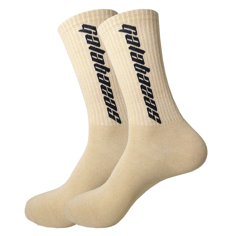 Fashion Men Cotton Socks Women Streetwear Kanye West Ins Crew Socks Hip Hop  Letter Calabasas Socks Long Skateboard Sock - AliExpress 200574005