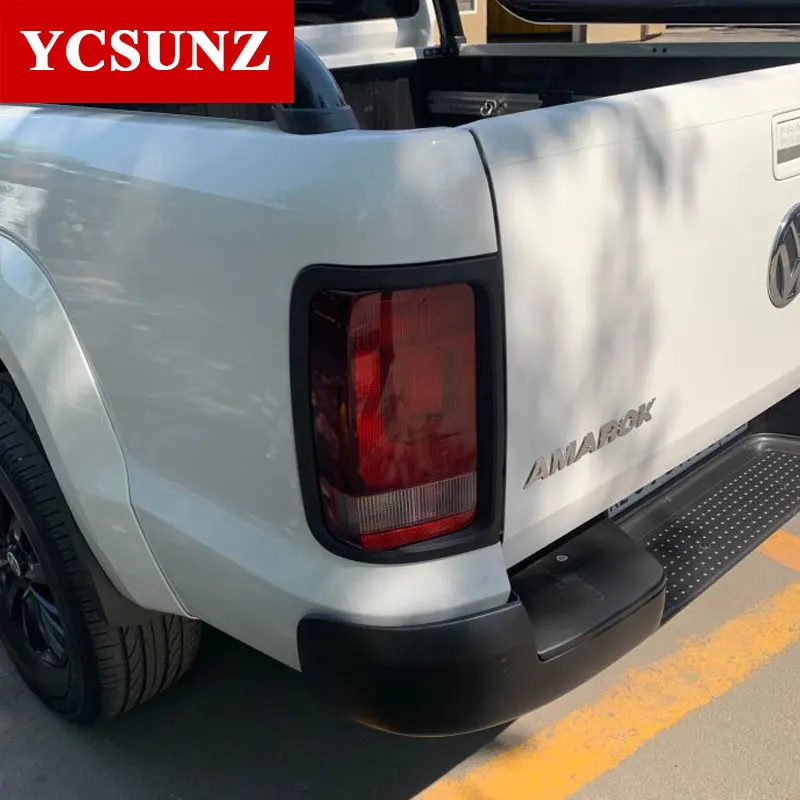 Задние фонари обложки Вокруг Накладка для Vw Amarok 2009 2010 2011 2012 2013 из АБС-пластика