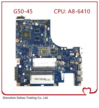 

ACLU5 ACLU6 NM-A281 For Lenovo Ideapad G50-45M G50-45 15 Inch laptop motherboard 5B20H55113 With A8-6410 CPU R5 M230 GPU