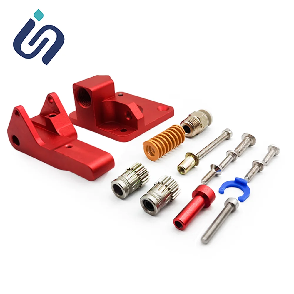 

Aluminum Upgrade Dual Gear MK8 Extruder Kit For Creality CR-10 CR-10S Ender-3 PRO 3d Printer Parts Extruder Assembly Spare Parts