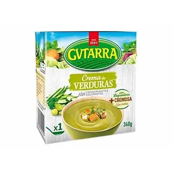 

Crema de verduras con legumbres envase 340 g