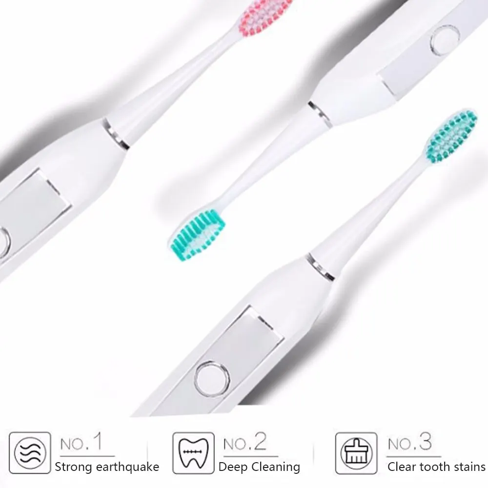 Inductive Charging Sonic Electric Toothbrush Toothbrush Head Replaceable Adult Waterproof Ultrasonic Toothbrush Teeth Brush