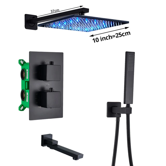 Wall 10 inch-3way