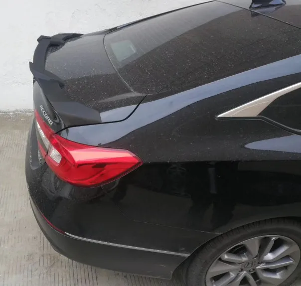 Для- honda Accord спойлер грунтовка черный или белый цвет краска задний багажник спойлер для honda Accord задний крыло спойлер