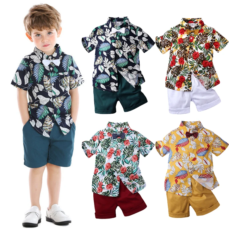 

Baby boy clothes summer kids clothes sets shirt+pants suit Star Printed newborn sport suits Clothes Children's leisure suit