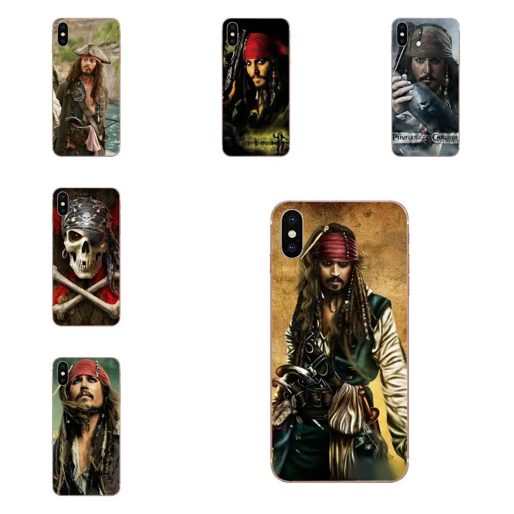 Пираты Карибского моря Johnny Depp для Huawei Honor Mate 7 7A 8 9 10 20 V8 V9 V10 G Lite Play Mini Pro P Smart мягкая