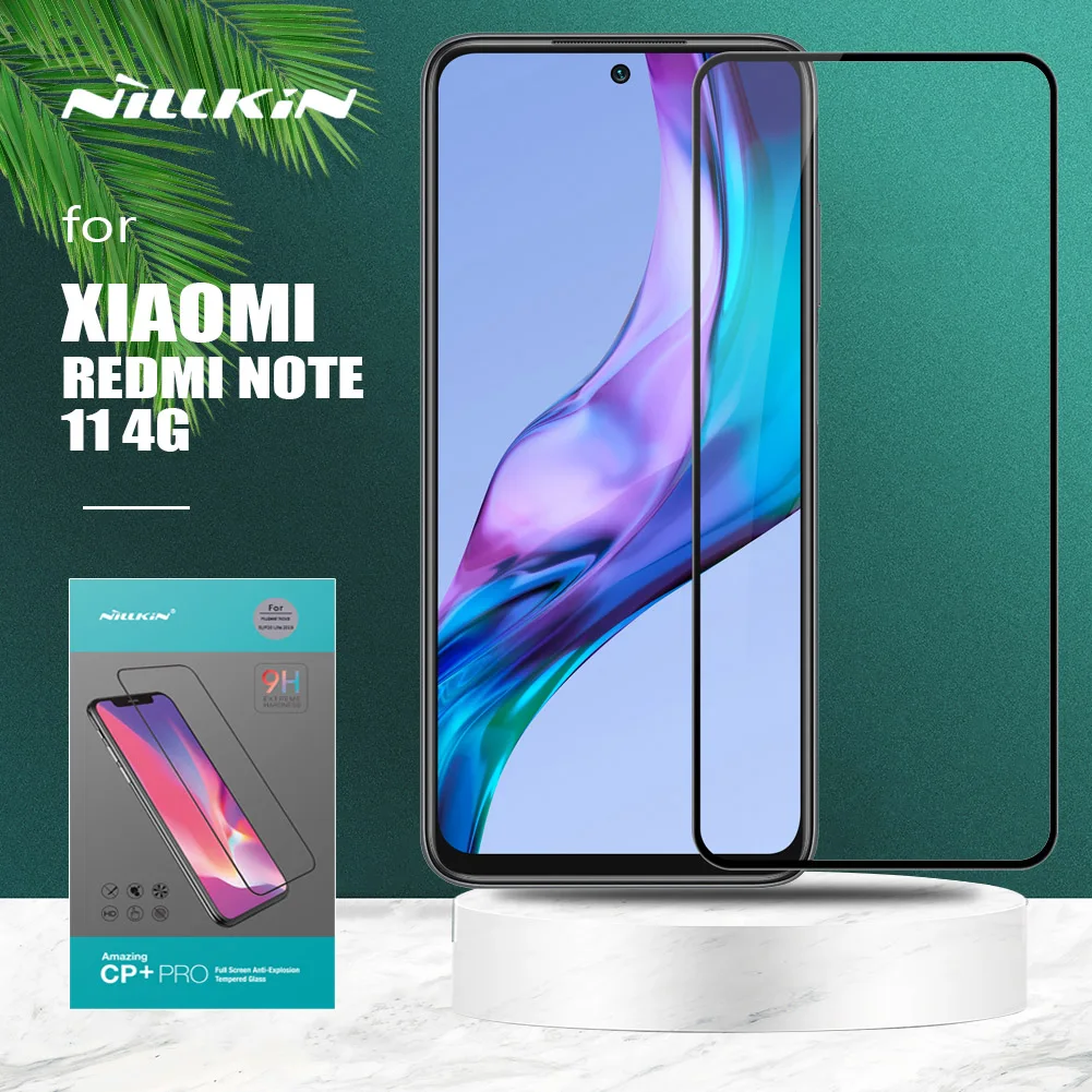 Закаленное стекло Nillkin CP +/H + Pro для Xiaomi Redmi Note 11 4G Защитная пленка экрана HD |