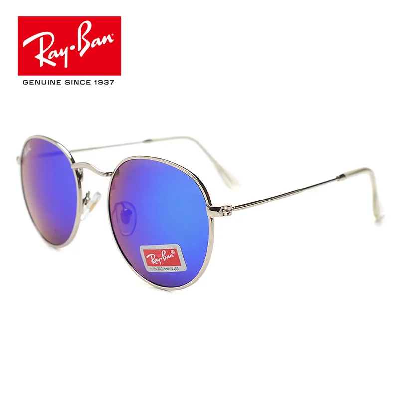 RayBan RB3447 женские круглые солнцезащитные очки, поляризационные Мужские Женские винтажные очки, аксессуары, солнцезащитные очки, ретро очки для вождения